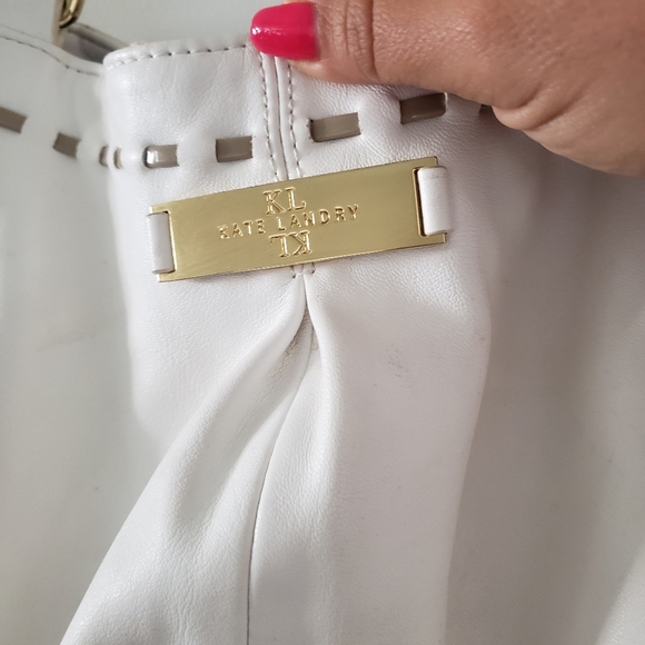 Kate Landry white purse - Picture 2 of 6